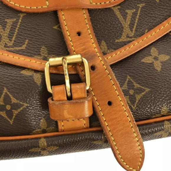 LOUIS VUITTON Saumur Monogram Shoulder Bag Monogram Canvas 574-020325 - Picture 10 of 14